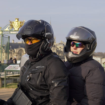 Lunette Jaune et Rouge Moto / vélo /Randonnée / ski 🏍