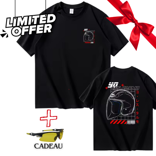 Précommande ton Tee shirt unisexe "YO LES TARMO" Collection Retro Arai Japan + 1 cadeau 🎁